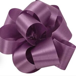 *(5 Yards of Purple Lustre Acetate Ribbon 2.5 Inches Wide)